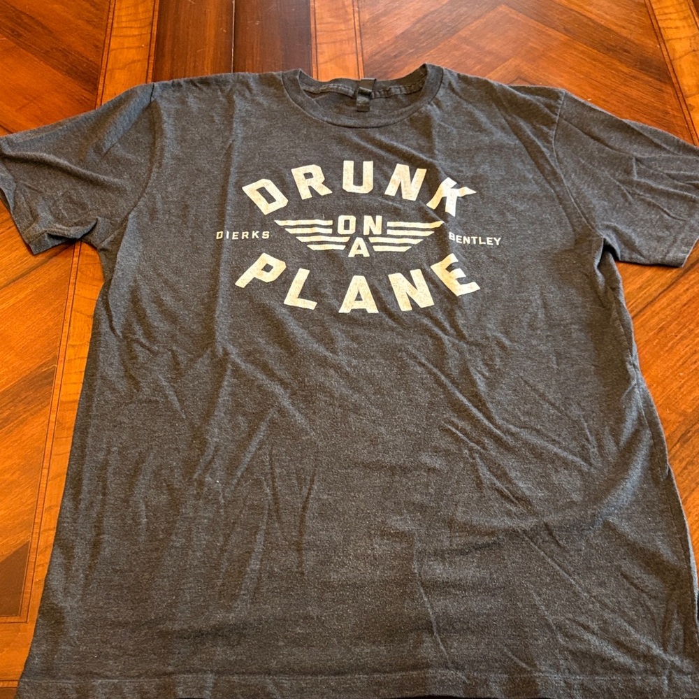Dierks Bentley Drunk on a Plane Concert Tee